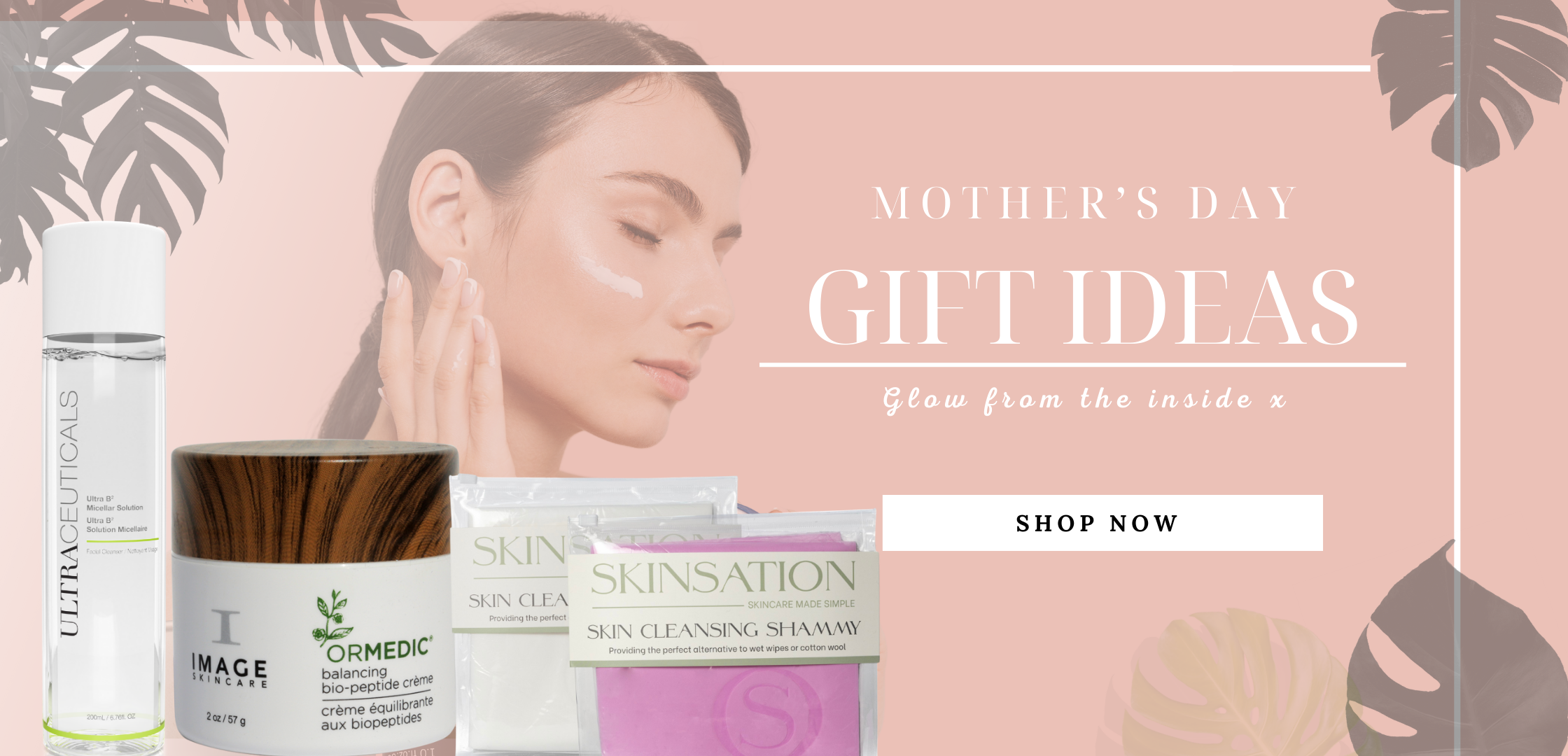 Mothers day skin care gift ideas image skincare, ultraceuticals, skinsation clinic galway.